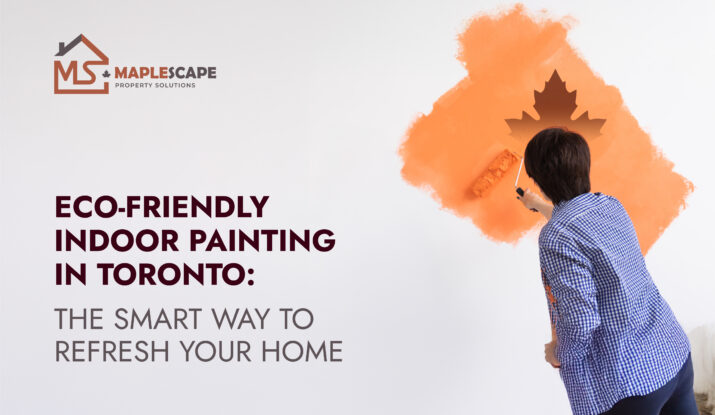 Eco-Friendly Indoor Painting in Toronto The Smart Way to Refresh Your Home - MapleScape Property Solutions