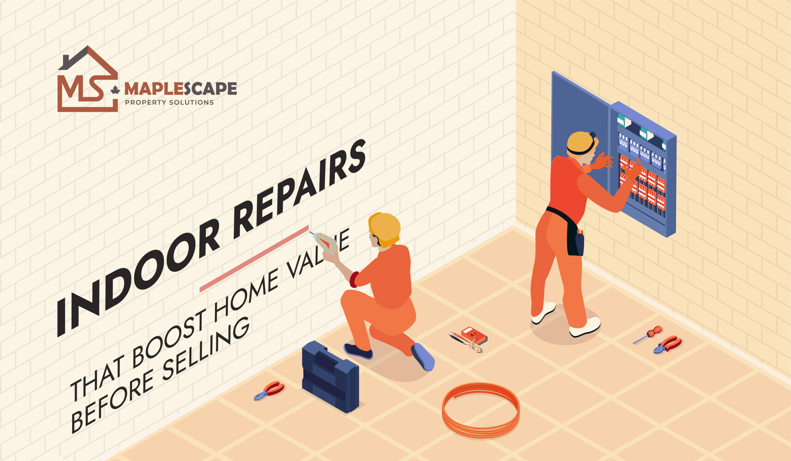 Indoor Repairs That Boost Home Value Before Selling A Toronto Homeowner Checklist - MapleScape Property Solutions