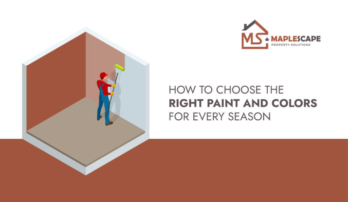 Outdoor Painting in Toronto How to Choose the Right Paint and Colors for Every Season - MapleScape Property Solutions