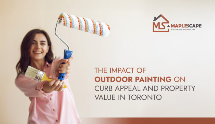 The Impact of Outdoor Painting on Curb Appeal and Property Value in Toronto - MapleScape Property Solutions