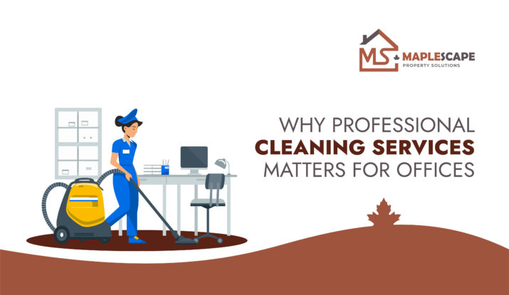 Why Professional Cleaning Services Matters for Offices - MapleScape Property Solutions