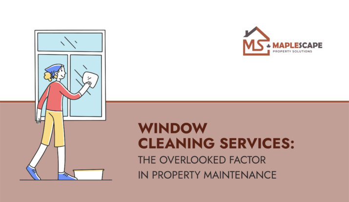 Window Cleaning Services The Overlooked Factor in Property Maintenance - MapleScape Property Solutions