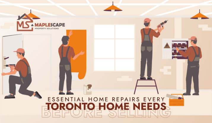 Essential Home Repairs Every Toronto Home Needs Before Selling - MapleScape Property Solutions