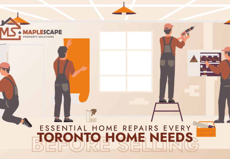 Essential Home Repairs Every Toronto Home Needs Before Selling - MapleScape Property Solutions Essential Home Repairs Every Toronto Home Needs Before Selling - MapleScape Property Solutions