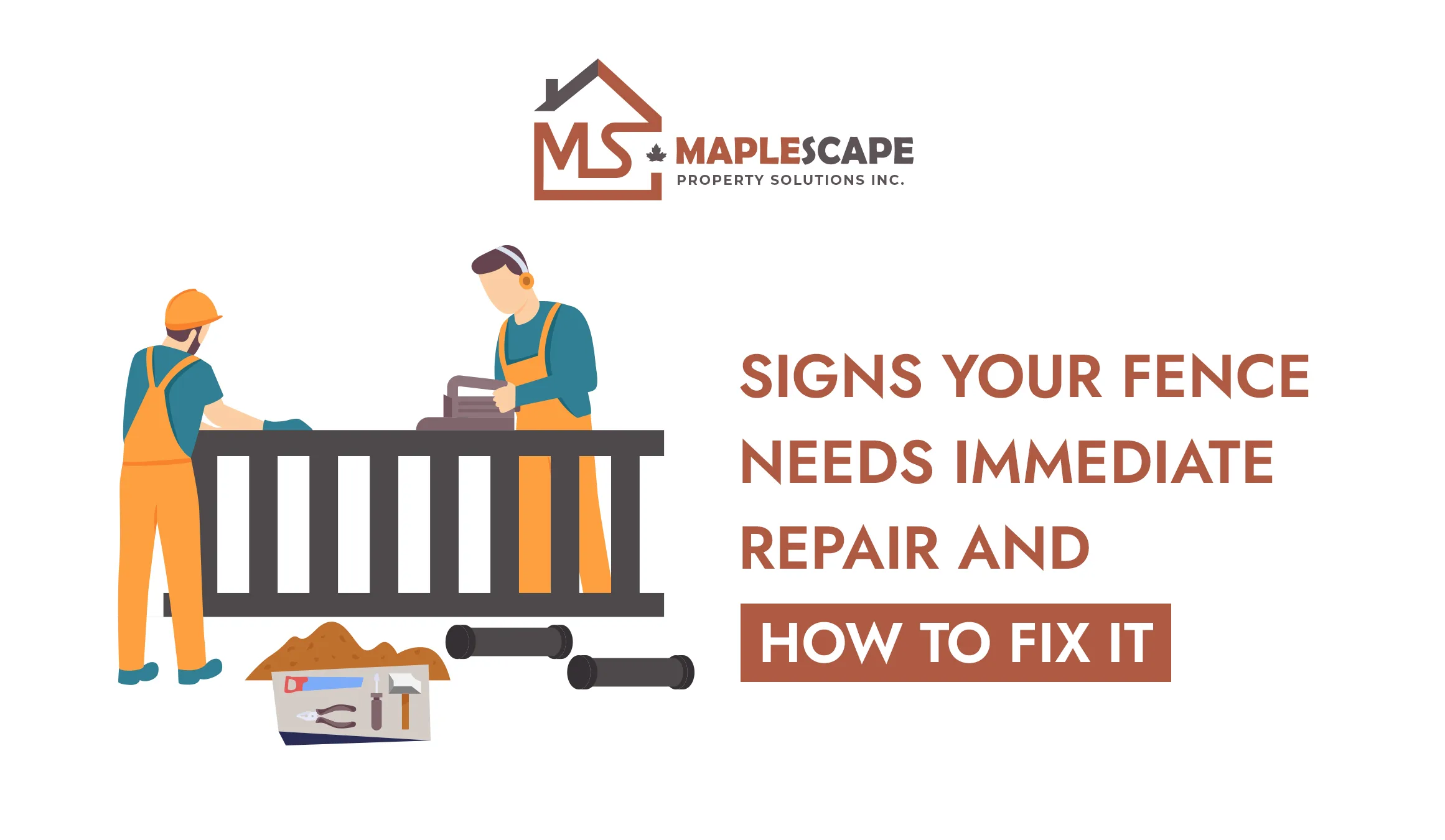 Signs Your Fence Needs Immediate Repair and How to Fix It
