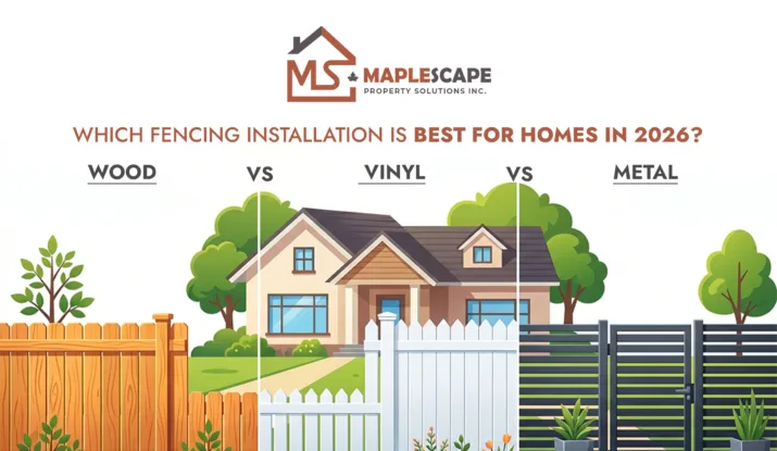 Wood vs Vinyl vs Metal: Which Fencing Installation is Best for Homes in 2026?