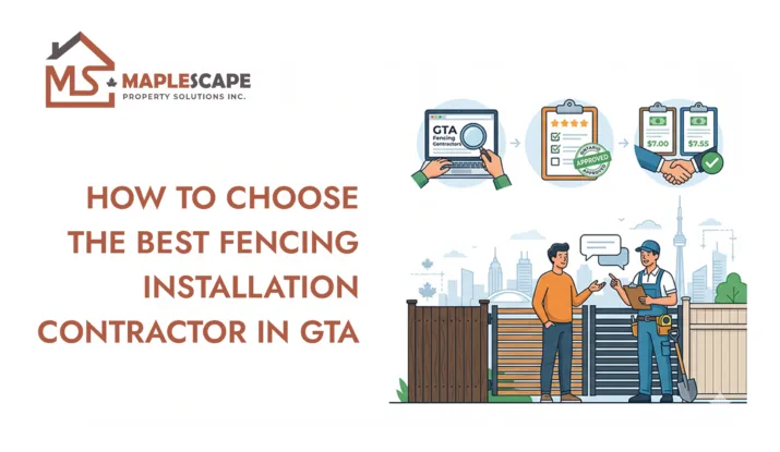 How to Choose the Best Fencing Installation Contractor in GTA