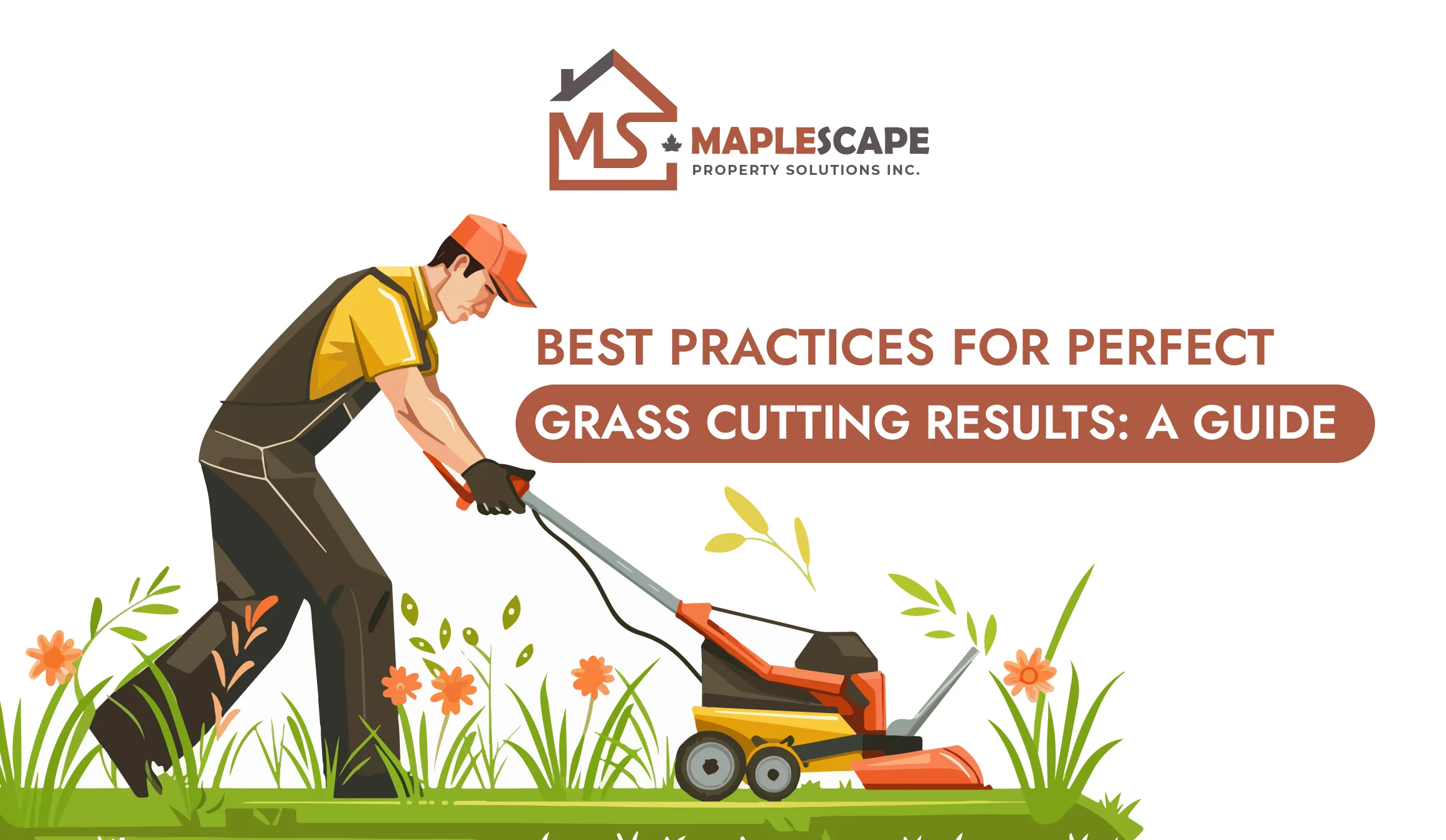 Best Practices for Perfect Grass Cutting Results A Guide - MapleScape Property Solutions Inc